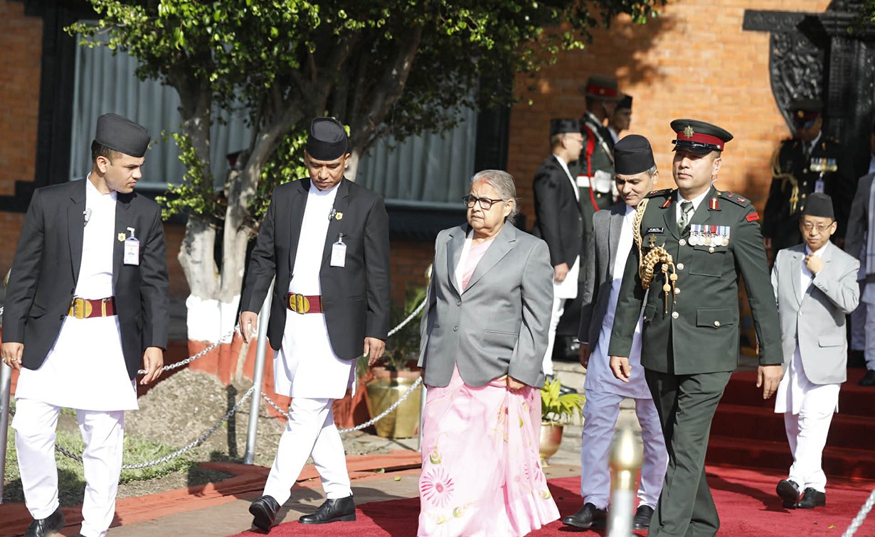 राष्ट्रपति रामचन्द्र पौडेलको कतार भ्रमण प्रस्थान,प्रधानमन्त्री सुशीला कार्की  त्रिभुवन विमानस्थलमा पुगेर बिदाइ गरेका छन्