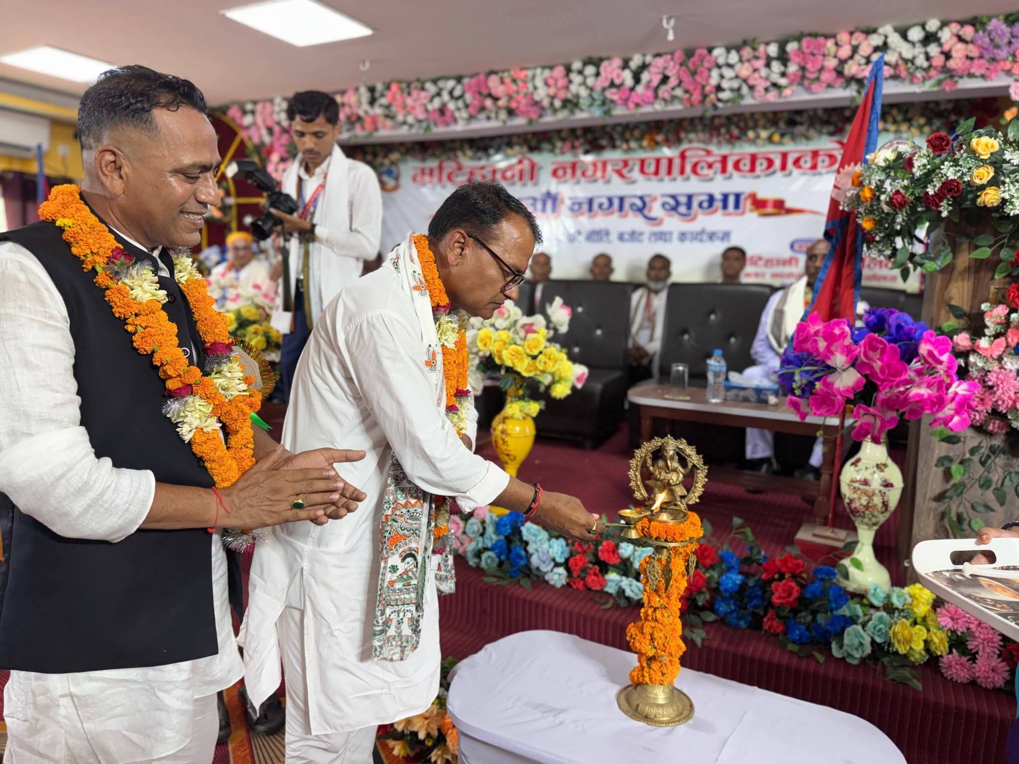 मटिहानी नगरपालिकाको १७औँ नगरसभा सम्पन्न, ४७ करोड ४५ लाखको बजेट प्रस्तुत