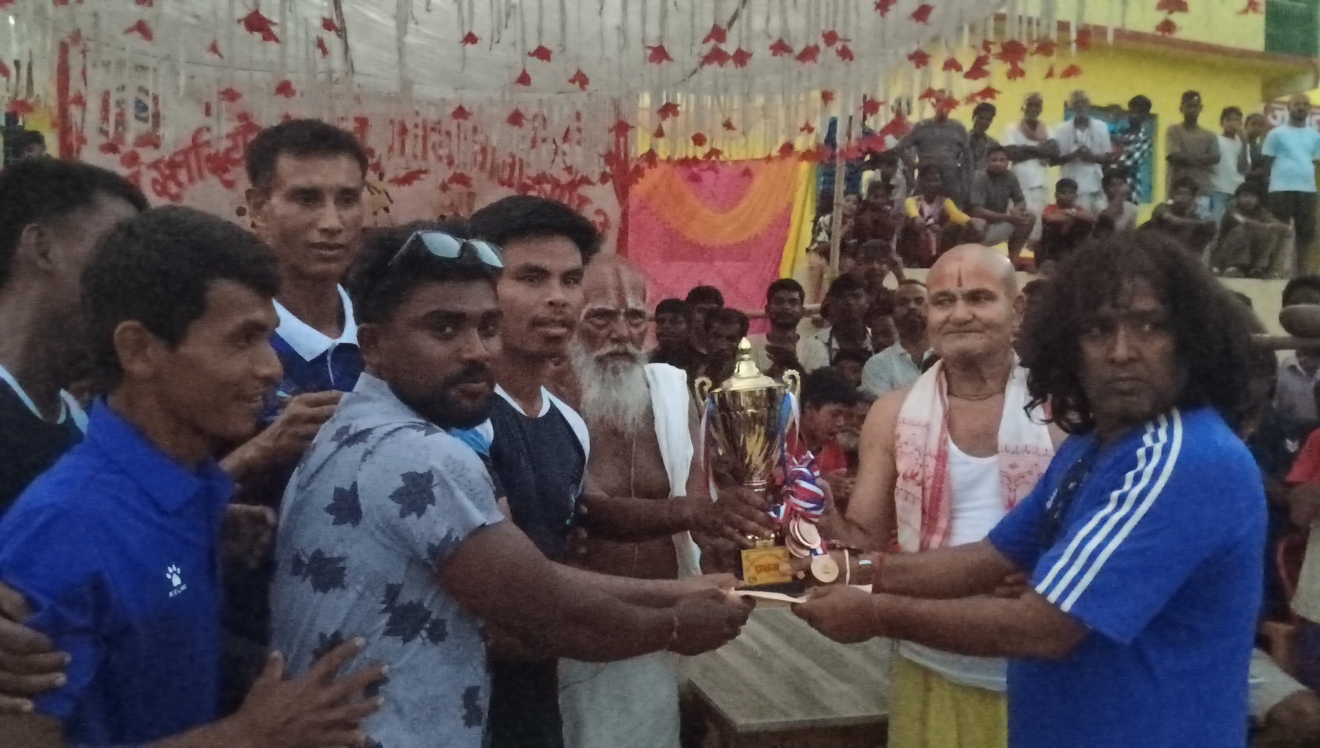 वडा स्तरीय फुटबल प्रतियोगिता सम्पन्न, वडा नं. १ पेनाल्टी सुटआउटमा विजयी