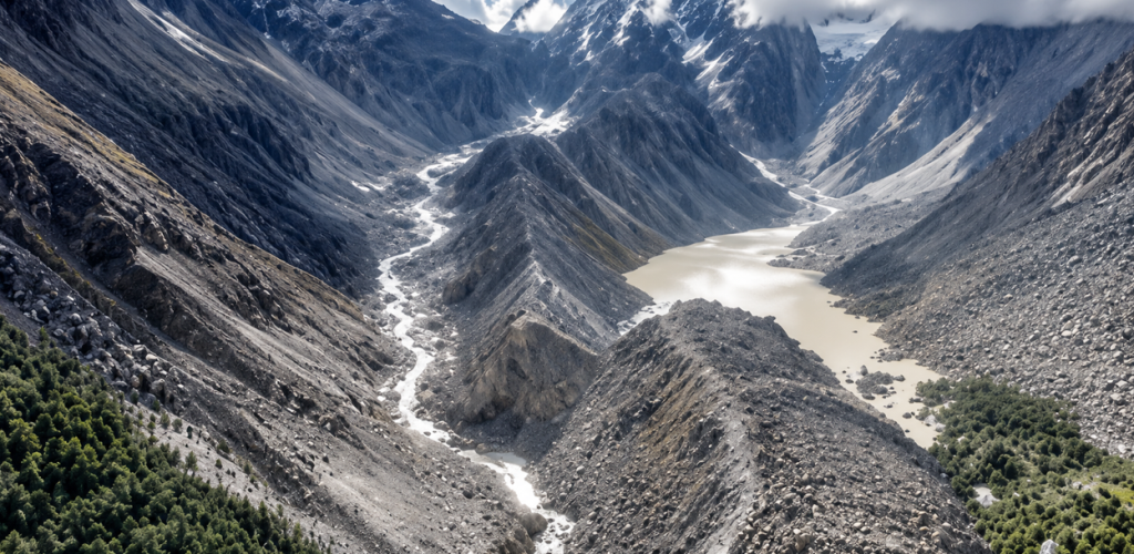 चीनतर्फ बनेको ठूलो ताल फुट्यो, रसुवामा उच्च सतर्कता